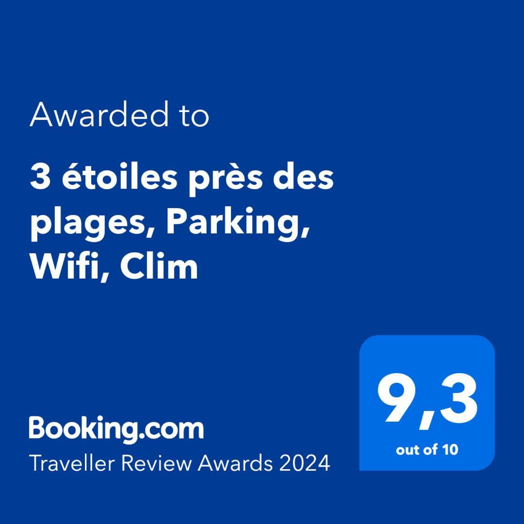 Villa 3 Etoiles Pres Des Plages, Parking, Wifi, Clim Sauvian ภายนอก รูปภาพ